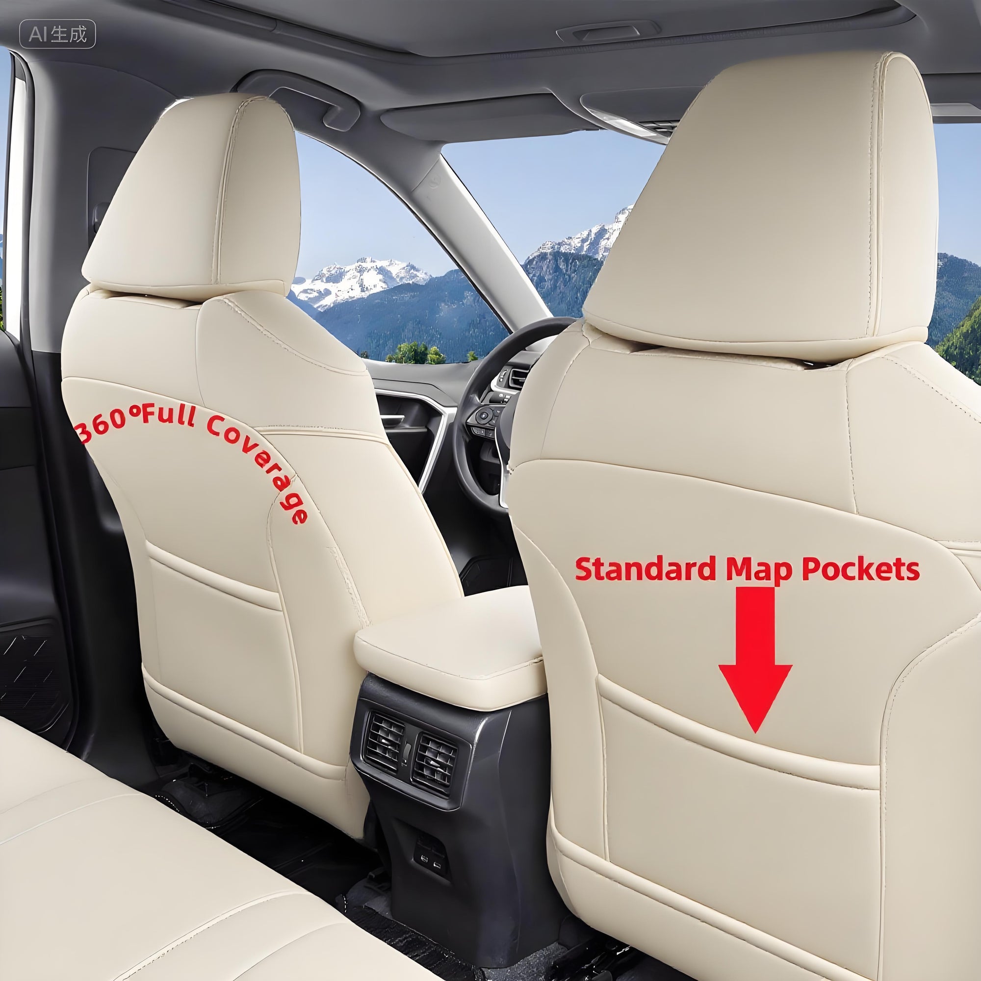 RAV4 - Custom Fit Car Seat Covers | RanayaAuto