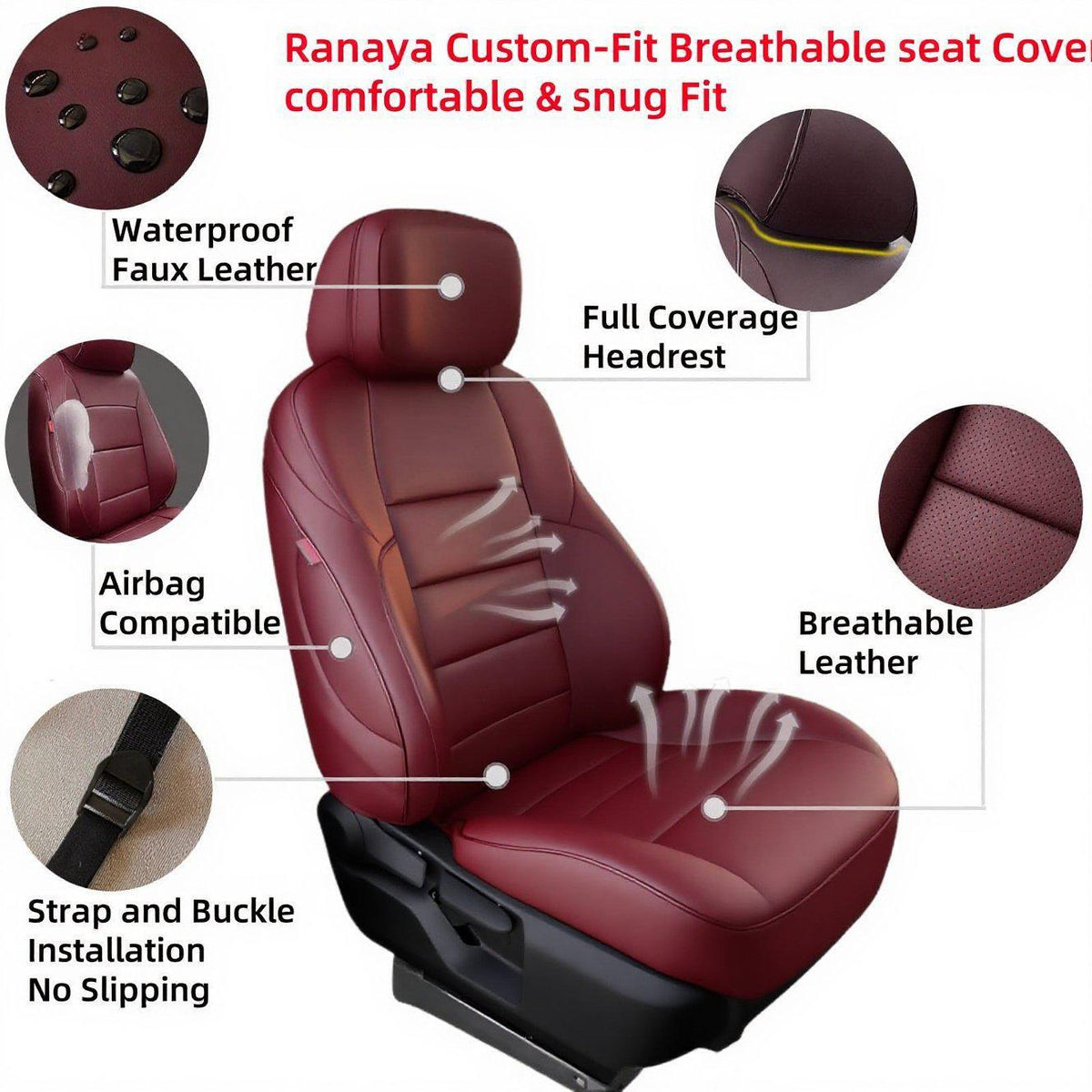 Waterproof Tacoma Seat Covers for Outdoor Adventures