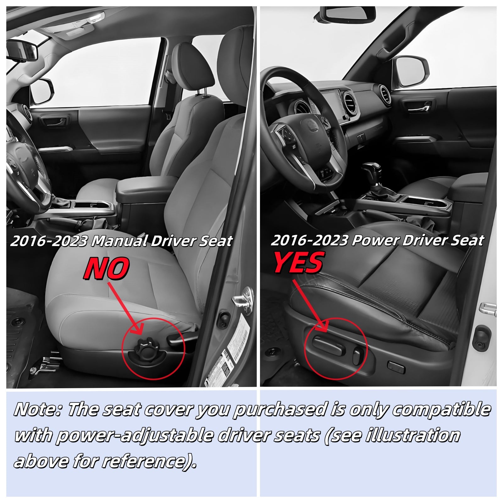 Toyota Tacoma Custom-Fit Seat Covers | RanayaAuto