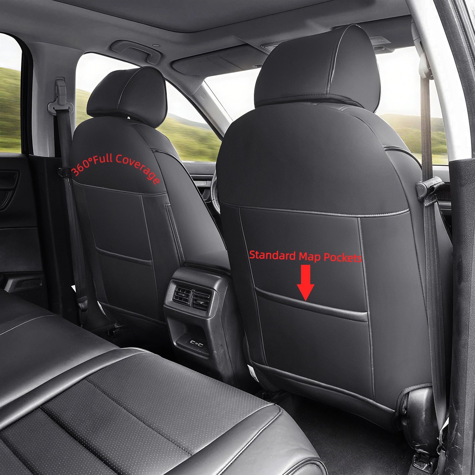 Honda CRV Custom-Fit Seat Covers| RanayaAuto