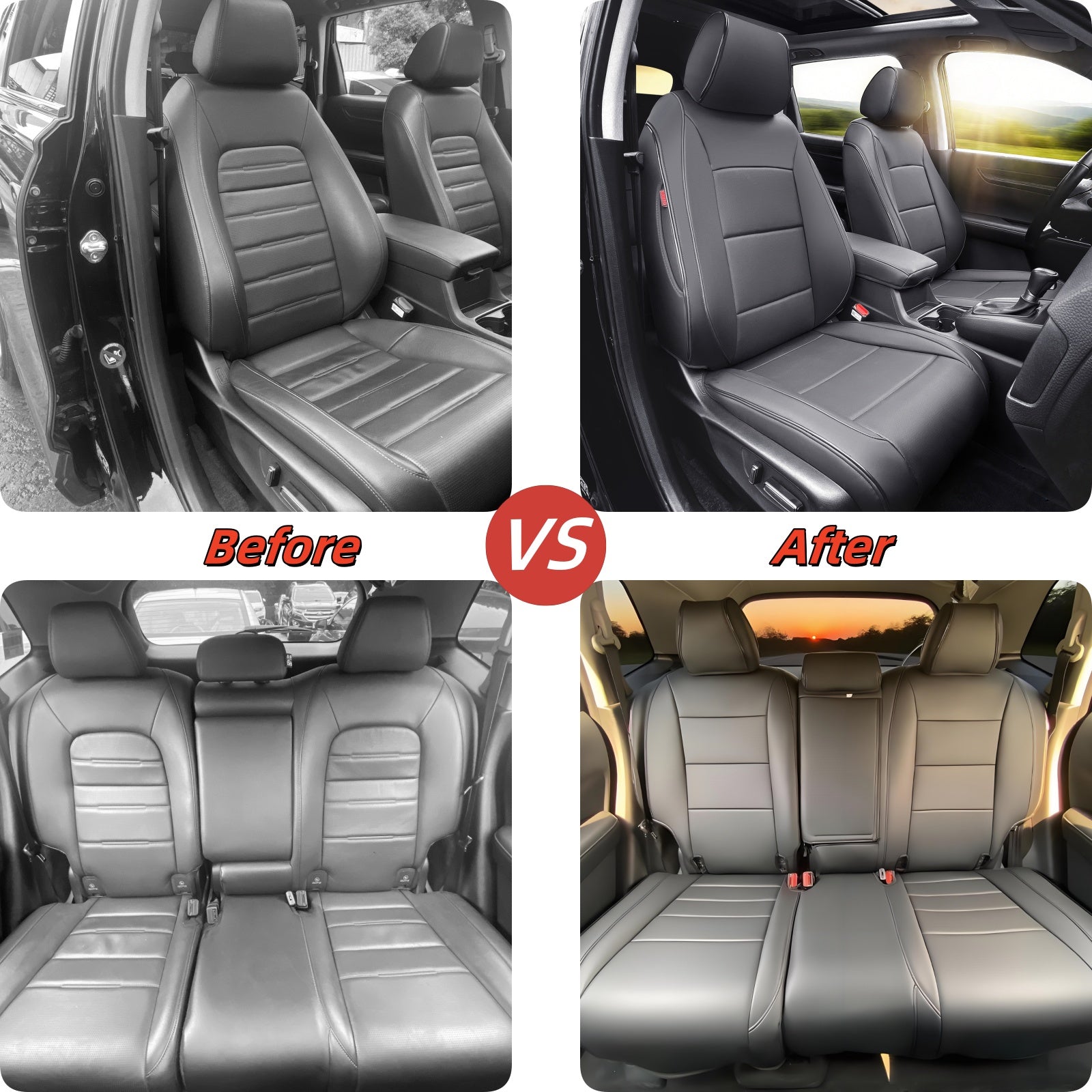 Honda CRV Custom-Fit Seat Covers| RanayaAuto