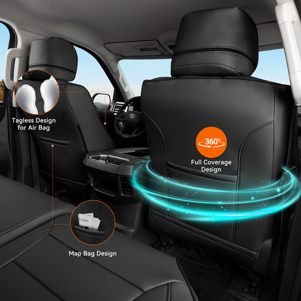 Toyota Tundra Custom-Fit Seat Covers | RanayaAuto