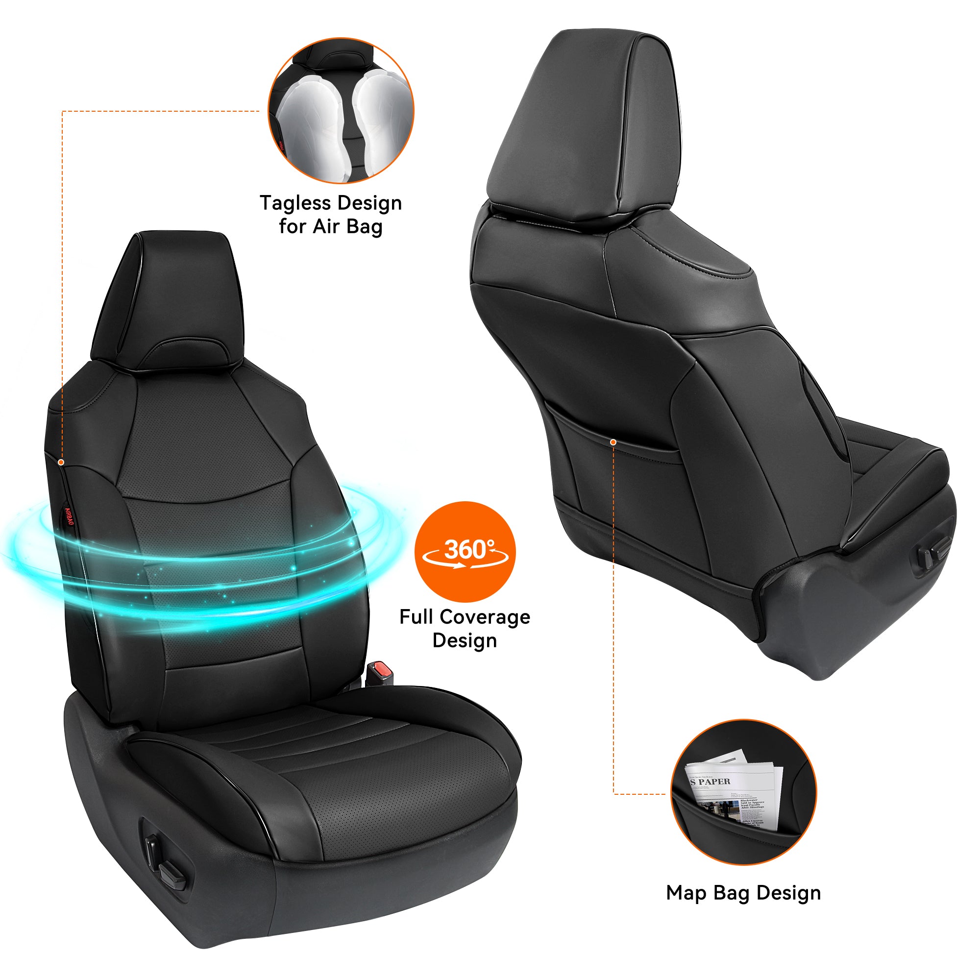 Toyota RAV4 Custom-Fit Seat Covers | RanayaAuto