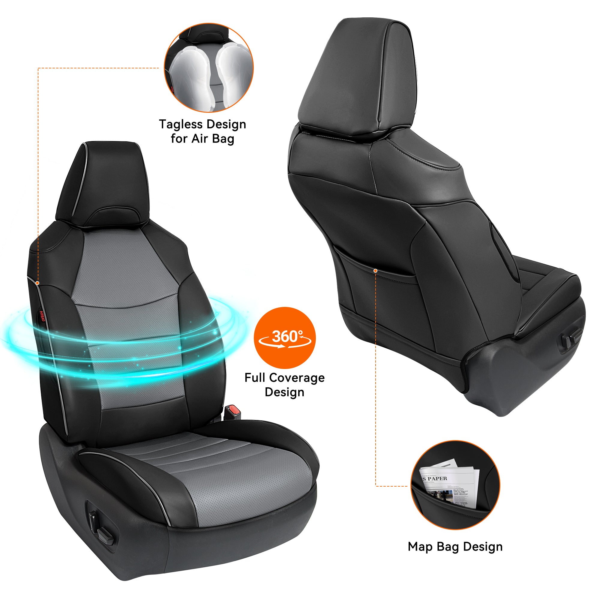 Toyota RAV4 Custom-Fit Seat Covers | RanayaAuto